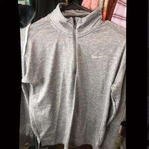 grey nike pullover